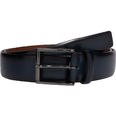 Afbeelding van LLOYD Riem Men&#039;s Fashion Belt W120 Navy Donkerblauw