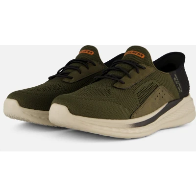 Afbeelding van Skechers Slip Ins Slade Cohen Instappers groen Heren Maat 47.5