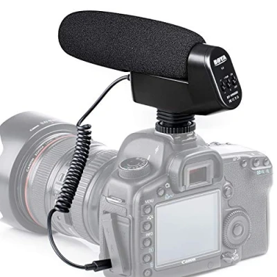 Afbeelding van Boya Nieuwe BY VM600 Cardioïde Directionele 3.5mm Condensator On Camera Shotgun Microfoon Interview Mic voor Canon Nikon Sony Pentax DLSR (Foam en Bont Voorruiten Inbegrepen)