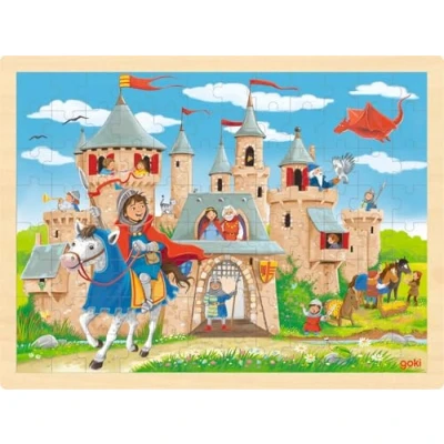 Afbeelding van Goki puzzel ridderkasteel 96st