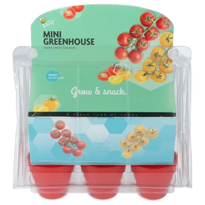 Afbeelding van Tomaat in je tuin kweekset minikasje