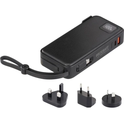 Afbeelding van VOLTCRAFT VC PBP3164CB Powerbank 10000 mAh Li ion Zwart