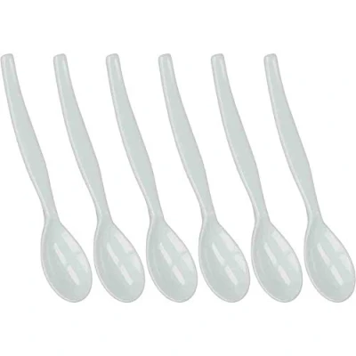 Afbeelding van Metaltex Eierlepels 6 Stuks Wit