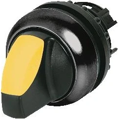 Afbeelding van Eaton 216830 M22S WRLK Y Keuzetoets Kunststof frontring Knevel Zwart 1 stuk(s)