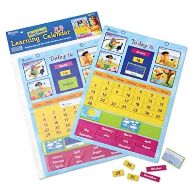 Afbeelding van Learning Resources Magnetisch Aan het leren Kalender