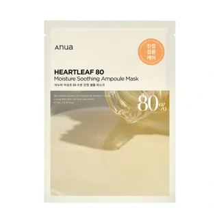 Afbeelding van ANUA HEARTLEAF 80 MOISTURE SOOTHING AMPOULE MASK 27ml