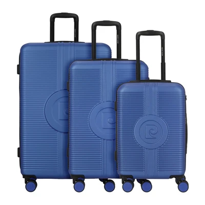 Afbeelding van Pierre Cardin Saturn 4 Rollen 3TEILIG Kofferset, Maat: One Size, Bleu