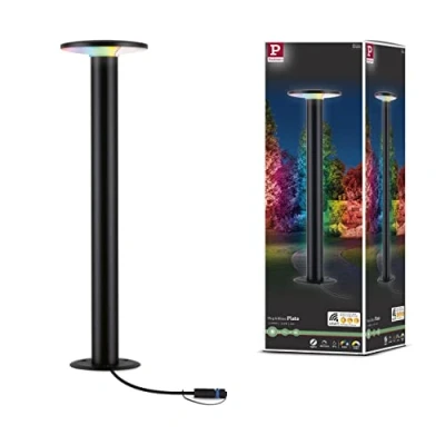 Afbeelding van Paulmann Plate 94750 Verlichtingssysteem Plug&amp;Shine Staande LED tuinlamp 5 W RGBW Antraciet