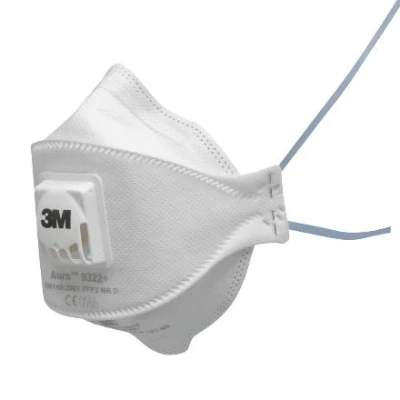 Afbeelding van 3M Stofmasker Aura 9322+ FFP2 NR D, p/10, 3M, Wit Geschikt voor Veehouderij