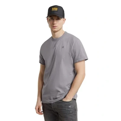 Afbeelding van G STAR Nifous Tshirt basic, Heren, Maat: Small, Sharkskin