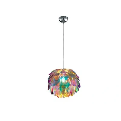 Afbeelding van REALITY CLOVER Hanglamp Chroom excl. 1x E27 40W