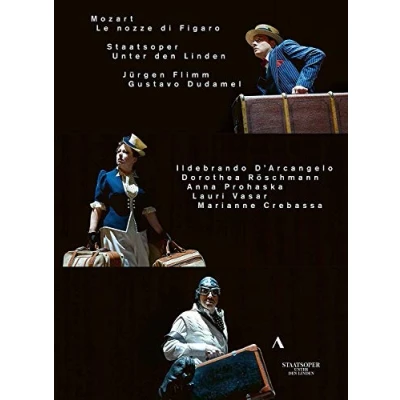 Afbeelding van Ildebrando D&#039;Arcangelo, Dorothea Roschmann, Anna Prohaska Le Nozze Di Figaro (2 DVD)