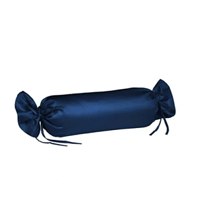 Afbeelding van Fleuresse Colours nekrolhoes, mako satijn, marineblauw, 40 x 15 cm