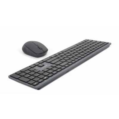 Afbeelding van Gembird KBS ECLIPSE M500 toetsenbord Inclusief muis RF Draadloos QWERTY Amerikaans Engels Zwart