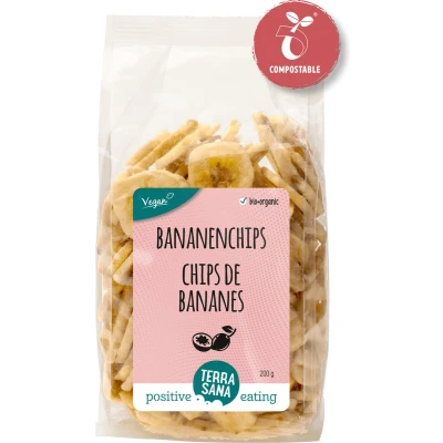 Afbeelding van Terrasana Bananenchips 200gr