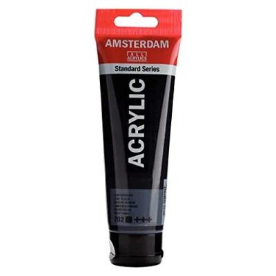 Afbeelding van Amsterdam Acrylverf 120 ml nr 702 Lampenzwart