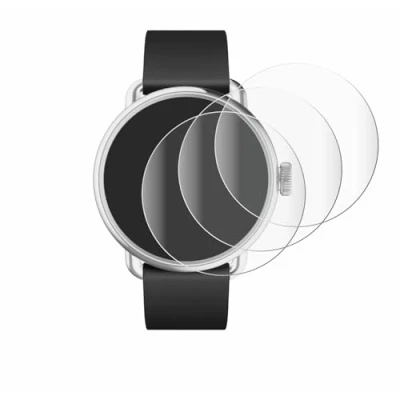 Afbeelding van Savvies Screenprotector voor Withings ScanWatch 2 (38 mm) Folie Beschermfolie transparant volledig dekking (4 Stuks)