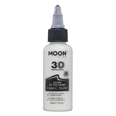 Afbeelding van Moon Glow in the Dark Fabric Paint,