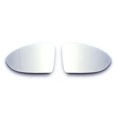Afbeelding van Geschikt voor VW Golf 7 LINKS RECHTS SET spiegelglazen wit buitenspiegel convex verwarmd met draagplaat bestuurderszijde passagierszijde