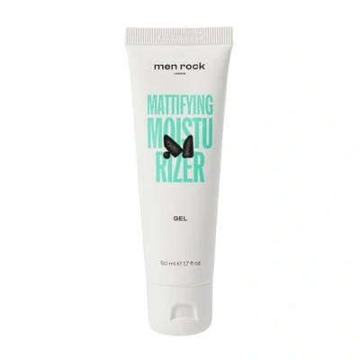 Afbeelding van Men Rock Matterende vochtinbrengende crème voor mannen, natuurlijke gezichtsmoisturizer met niacinamide en salicylzuur, olieregulerend, poriënverfijnend antibacterieel, een heldere huid
