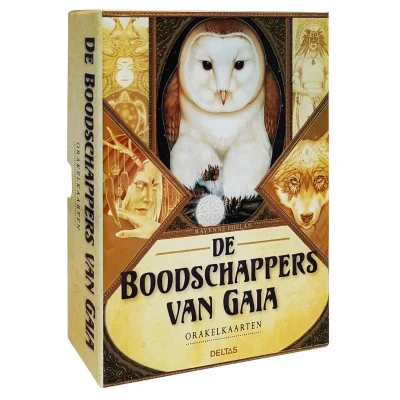 Afbeelding van Deltas Boodschappers van Gaia boek en orakelkaarten (1 Boek)