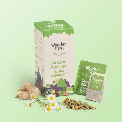 Afbeelding van Wonder Leaves Bio FT Calming Moringa 1.8 Gr