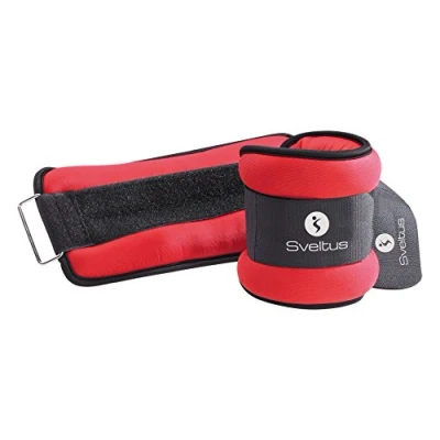 Afbeelding van Gewicht manchetten per paar Pro 2 x 1,5 kg rood Fitness Training Jogging