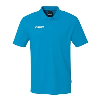 Afbeelding van Kempa Classic Poloshirt voor kinderen, Maat: 128, Kempablau