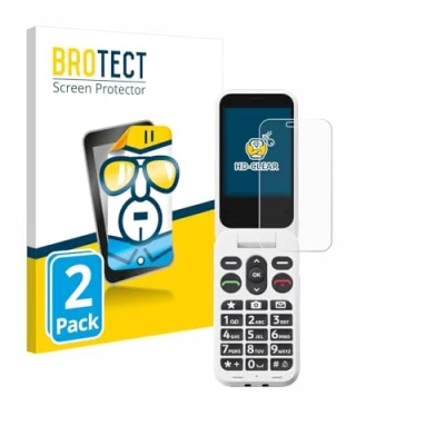 Afbeelding van BROTECT Screenprotector voor Doro Leva L30 Folie Beschermfolie transparant (2 Stuks)