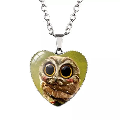 Afbeelding van Bedel Uil Vogel Sieraden Hanger Ketting EmmyRovi