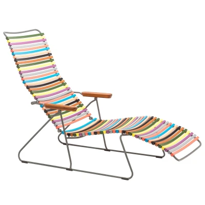 Afbeelding van Ligbed Houe Click Sunlounger Multicolor 1