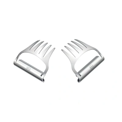 Afbeelding van Vorken Rosle Pulled Pork Zilver (2 Delig)