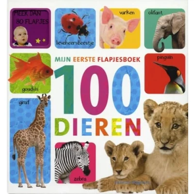 Afbeelding van Mijn eerste flapjesboek 100 dieren