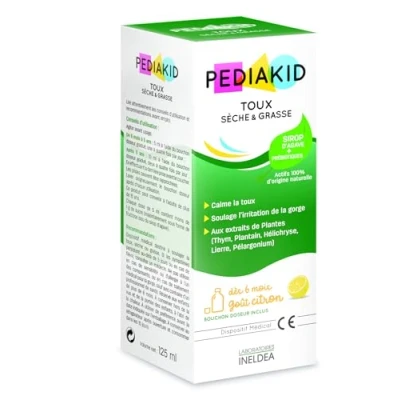 Afbeelding van Pediakid Droge Hoest en Slijmhoest 125ml