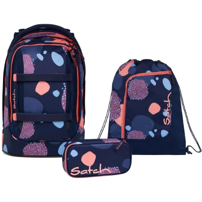 Afbeelding van Satch schoolrugzakset PACK Coral Reef 3 delig, collectie 2025