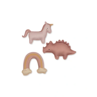 Afbeelding van Konges Sløjd Duikspeelgoed Set van 3 stuks Unicorn Roze