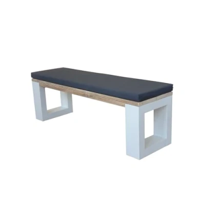 Afbeelding van Wood4you Bankje New Orleans incl kussen zitbankje 120 cm