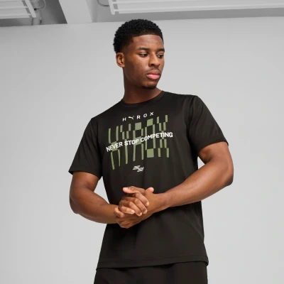 Afbeelding van Puma Hyrox TEE Sport Tshirt, Heren, Maat: Large, Black