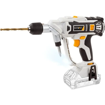 Afbeelding van Boor /schroefmachine Twin Drill® 18V Incl. 2.0 Ah Accu / 4.0 Oplader Geschikt voor zagen, schrapen, schuren, enz. Maxxpack