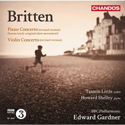 Afbeelding van Tasmin Little, Howard Shelley, BBC Philharmonic, Edward Gardner Britten: Violin Concerto/Piano Concerto (CD)