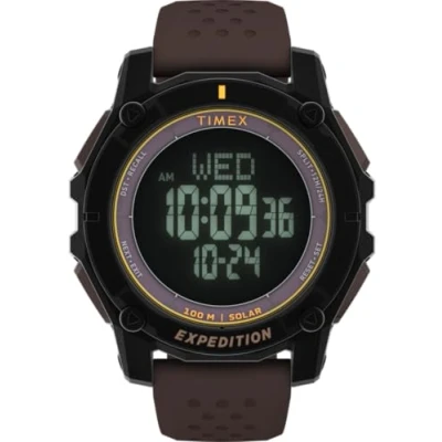 Afbeelding van Timex Expedition North Ridge TW4B33800 Horloge Siliconen Bruin Ø 49 mm