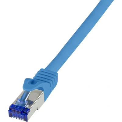 Afbeelding van LogiLink C6A026S RJ45 CAT 6A S/FTP 0.50 m Blauw 1 stuk(s)