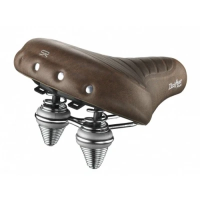 Afbeelding van Selle Royal Drifter Plus 5111 unisex zadel BikeTotaal.nl Bruin
