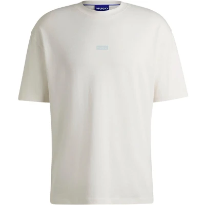 Afbeelding van HUGO Nalono Tshirt print, Heren, Maat: XL, Open white