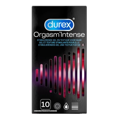 Afbeelding van 6x Durex Condooms Orgasm&#039; Intense 10 stuks