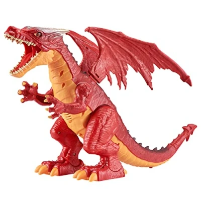 Afbeelding van ZURU Robo Alive Fire Ademhaling Brullende Draak, Rood