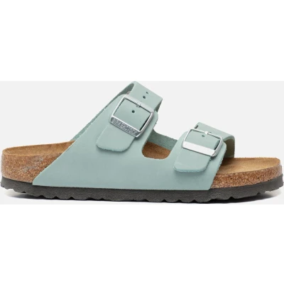 Afbeelding van Birkenstock Arizona slippers blauw Nubuck Dames Maat 38