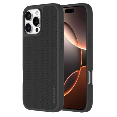 Afbeelding van Apple iPhone 16 Pro Max MagSafe Hoesje Gerecycled kunststof Incase Hardcase/Backcover Grijs Telefoonhoesje Shockproof/Valbescherming