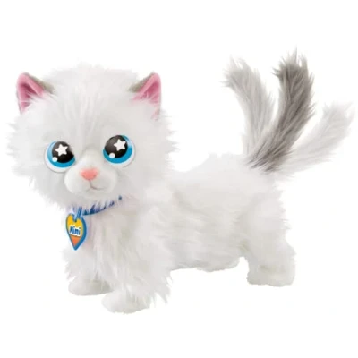 Afbeelding van Animagic Mimi de Kat, Interactieve Pluche Knuffel voor Kinderen Vanaf 2 Jaar, Speelgoed Katten Knuffeldier