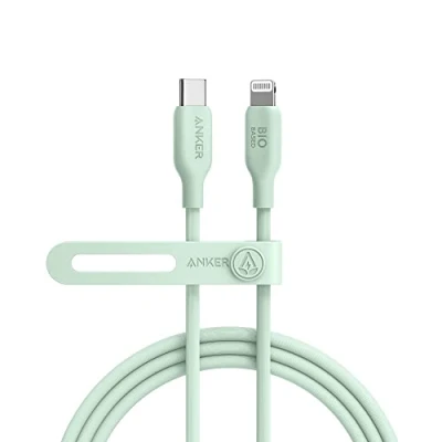 Afbeelding van Anker 541 USB C Lightning Kabel 1.8 Meter Groen